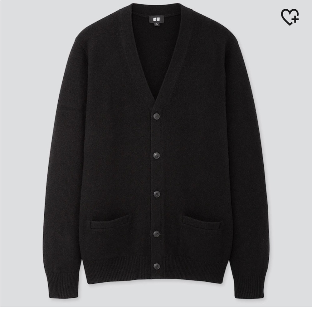 Uniqlo premium lambswool cardigan